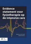 Marike van der Schaaf boek Evidence statement voor fysiotherapie op de intensive care E-book 9,2E+15