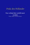 Frida den Hollander boek Een verhaal dat verteld moet worden E-book 9,2E+15