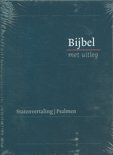 8Cm 14X19 boek Bijbel bmu KLEIN blauw Hardcover 9,2E+15