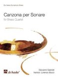 G. Gabrieli boek Brass Quartet Canzona per Sonare Overige Formaten 9,2E+15