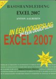 A. Aalberts boek Basishandleiding Excel 2007 In Een Oogopslag Paperback 34157227