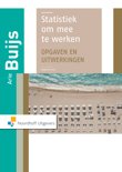 Arie Buijs boek Statistiek om mee te werken / deel opgaven en uitwerkingen Paperback 9,2E+15