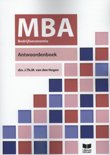 J. Th. M van den Hogen boek Mba bedrijfseconomie  / deel antwoordenboek Hardcover 9,2E+15