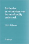 J.L.M. Hakvoort boek Methoden en technieken van bestuurskundig onderzoek Paperback 38301857