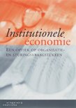C.A. Hazeu boek Institutionele economie Paperback 38521801