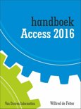 Wilfred de Feiter boek Handboek access 2016 Paperback 9,2E+15