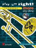 E. Veldkamp boek Trombone (BC/TC) Play 'em Right - More Play Along Overige Formaten 9,2E+15
