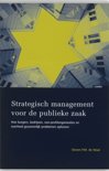 S.P.M. de Waal boek Strategisch management voor de publieke zaak Paperback 37517190