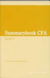 A. Dorsman boek Summary Cfa / Level 1 Paperback 39913771