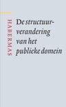 Jrgen Habermas boek De structuurverandering van het publieke domein Hardcover 9,2E+15