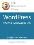 Dirkjan van Ittersum boek WordPress-thema's ontwikkelen Paperback 9,2E+15