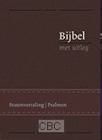  boek Bijbel met uitleg flex. bruin 170x240mm Overige Formaten 9,2E+15