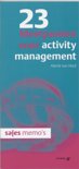 H. van Heck boek 23 Meetpunten voor activity management Paperback 34949472