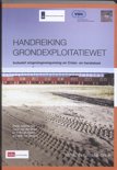 H. van Sandick boek Handreiking Grondexploitatiewet / druk 2 Paperback 35296838