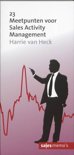 Harrie Van Heck boek 23 Meetpunten voor Sales Activity Management Paperback 33224155