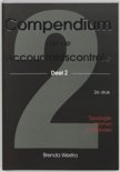 Brenda Westra boek Compendium van de accountantscontrole / 2 Overige Formaten 33940628