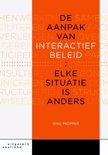 D.A. Steenbeek boek De aanpak van interactief beleid Paperback 30085253