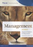 Stephen P. Robbins boek Management met MyLabNL toegangscode / 12 Overige Formaten 9,2E+15