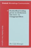  boek Drieluik mondelinge communicatie ii / druk 2 Paperback 37893210