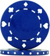 Afbeelding van het spelletje Pokerchip Playing Cards Suit 11.5 gram Blauw