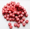 Afbeelding van het spelletje Dobbelstenen 16mm - Rood (100 stuks)