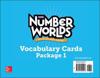 Afbeelding van het spelletje Number Worlds, Levels A-e, Vocabulary Cards