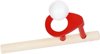 Afbeelding van het spelletje Goki Houten zwevende bal: 15 x 5 cm rood