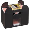Afbeelding van het spelletje relaxdays Kaartschudmachine 6 decks - elektrische schudmachine voor speelkaarten - zwart