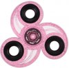 Afbeelding van het spelletje Toi-toys Fidget Spinner Bloem 3 Poten 7 Cm Glitter Roze
