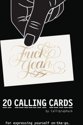 Afbeelding van het spelletje Calligraphuck Calling Cards
