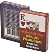 Afbeelding van het spelletje Lion 100% Plastic Poker Jumbo Index Per Stuk
