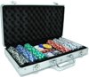 Afbeelding van het spelletje Poker Koffer Aluminium 300 Dice Fisches 11.5gr.