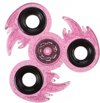 Afbeelding van het spelletje Toi-toys Fidget Spinner Vlam 3 Poten 7 Cm Glitter Roze