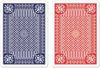 Afbeelding van het spelletje Blue and Red Premium Plastic Playing Cards