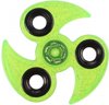 Afbeelding van het spelletje Toi-toys Fidget Spinner Tand 3 Poten 7 Cm Glitter Groen