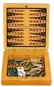 Afbeelding van het spelletje Backgammon ideaal voor onderweg!