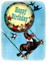 Afbeelding van het spelletje Circus Seal Birthday Greeting Cards [With Envelope]