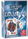 Afbeelding van het spelletje Bridge Diamond Speelkaarten - Franse voorkanten -  Blauw / Rood - Casino Kwaliteit
