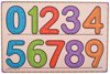 Afbeelding van het spelletje Bigjigs - Nummers leren schrijven