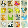 Afbeelding van het spelletje Goki Memory wilde dieren 32 delig