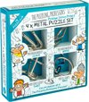 Afbeelding van het spelletje Puzzling Professors Metal Puzzle Set 4x