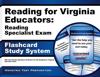 Afbeelding van het spelletje Reading for Virginia Educators Reading Specialist Exam Study System