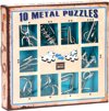 Afbeelding van het spelletje Eureka 10 Metal Puzzles Set Blue