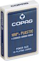 Afbeelding van het spelletje Copag Plastic speelkaarten - Jumbo Index 4 hoeken - Blauw
