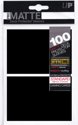 Afbeelding van het spelletje 100 Standard Pro-Matte Deck Protector Sleeves (Zwart)