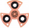 Afbeelding van het spelletje Toi-toys Fidget Spinner Driehoek 3 Poten 7 Cm Glitter Oranje