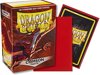 Afbeelding van het spelletje Dragon Shield Matte Standard Sleeves Crimson 100