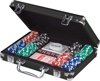 Afbeelding van het spelletje Pokerset 200 chips in zwarte aluminium koffer 11,5 gr