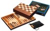Afbeelding van het spelletje Schaak/Backgammon Kassette Veld 32 mm, Koningshoogte 65 mm