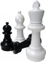 Afbeelding van het spelletje Tuin schaken klein - 31 cm